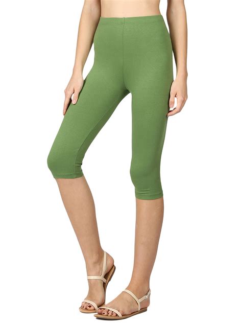 cotton spandex capri leggings|cotton spandex capri leggings women.